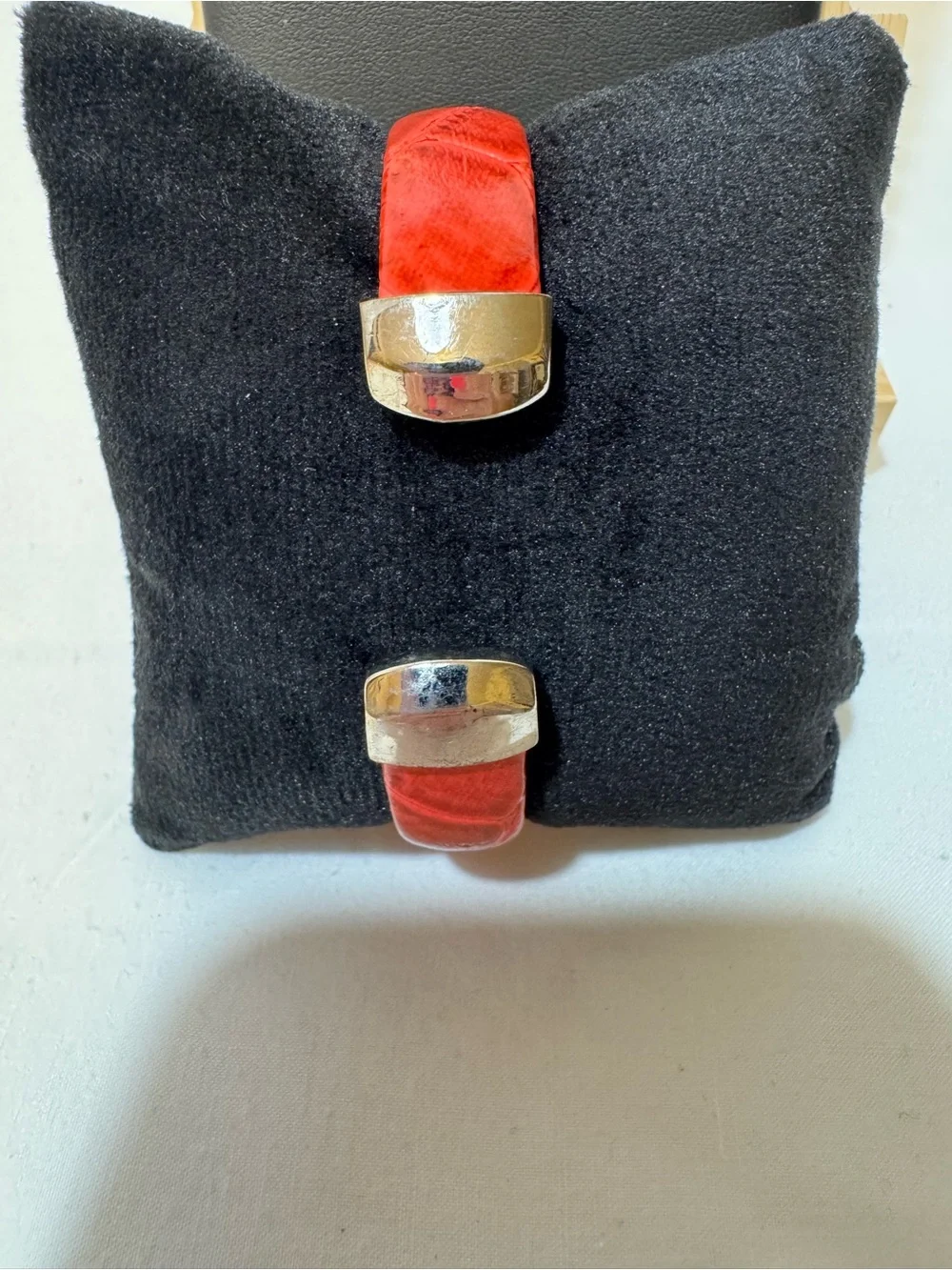 Red Crystal Accent Women's Quartz Watch